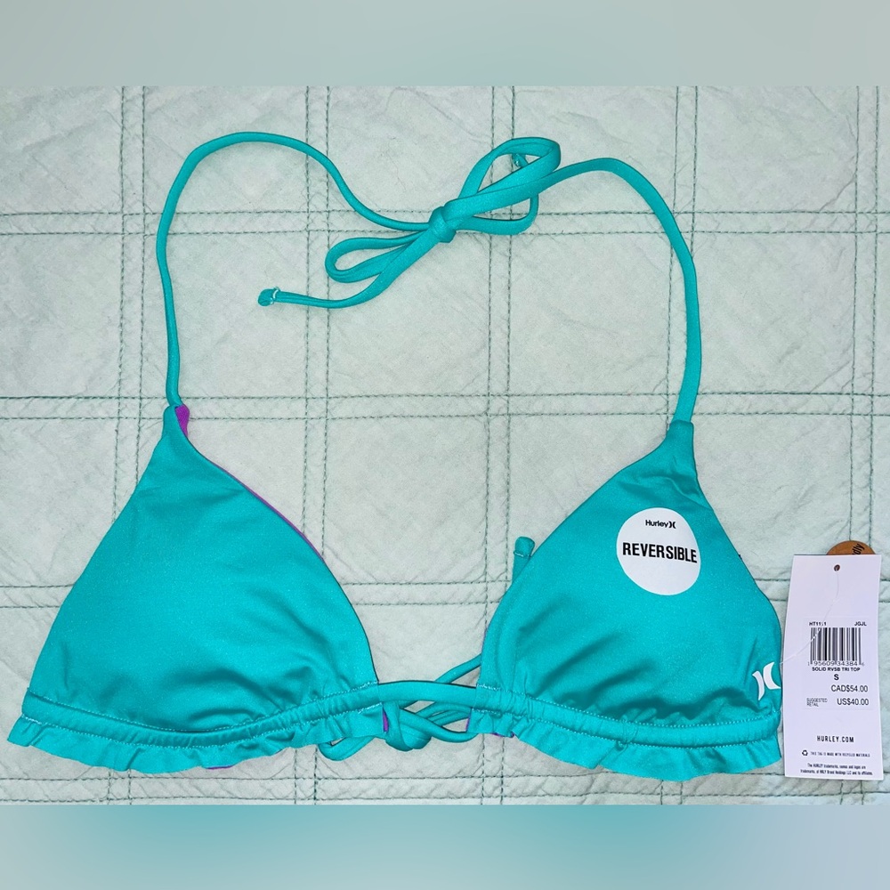 Hurley bikini top (S)